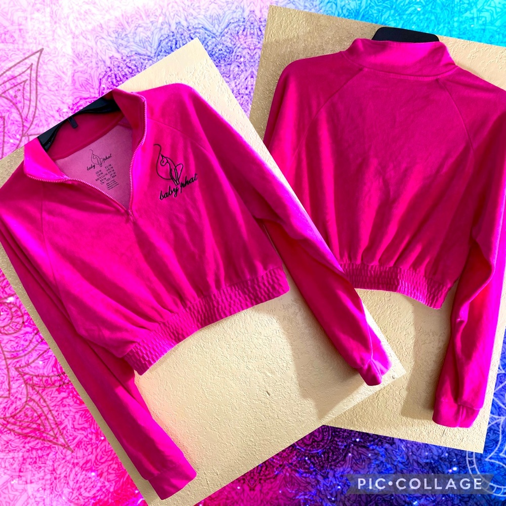 Baby Phat 1/2 Zip Pull Over